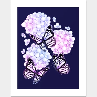 Endless Summer Hydrangeas Posters and Art